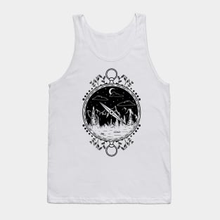 Mountains Compass Tank Top